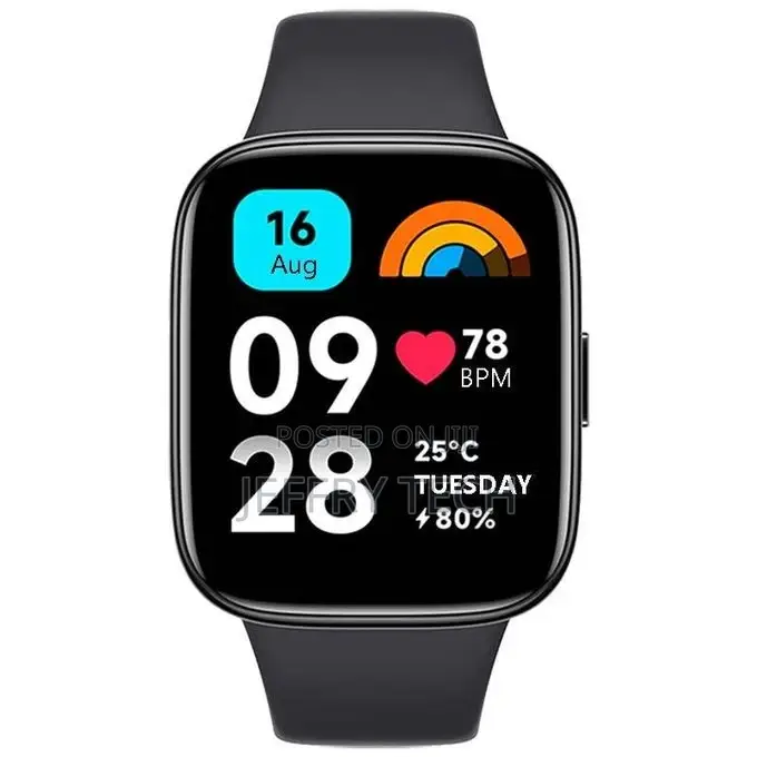 XIAOMI Redmi Watch 3 Active Black - Smartwatch