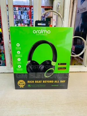 Oraimo Boompop 2 ENC Over-Ear Wireless Headphones.