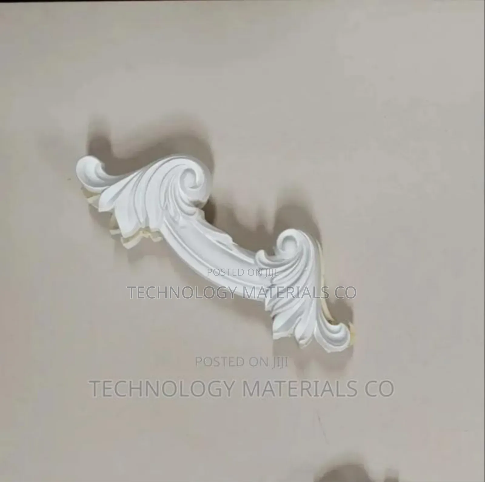 Decorative P.U. Corner Beading Flower Moldings.