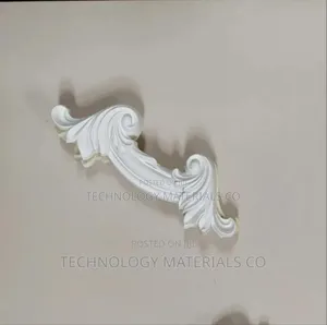 Decorative P.U. Corner Beading Flower Moldings.