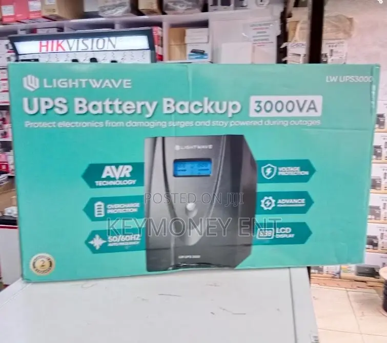 Lightwave 3000va/3kva (1800W) Line Interactive UPS