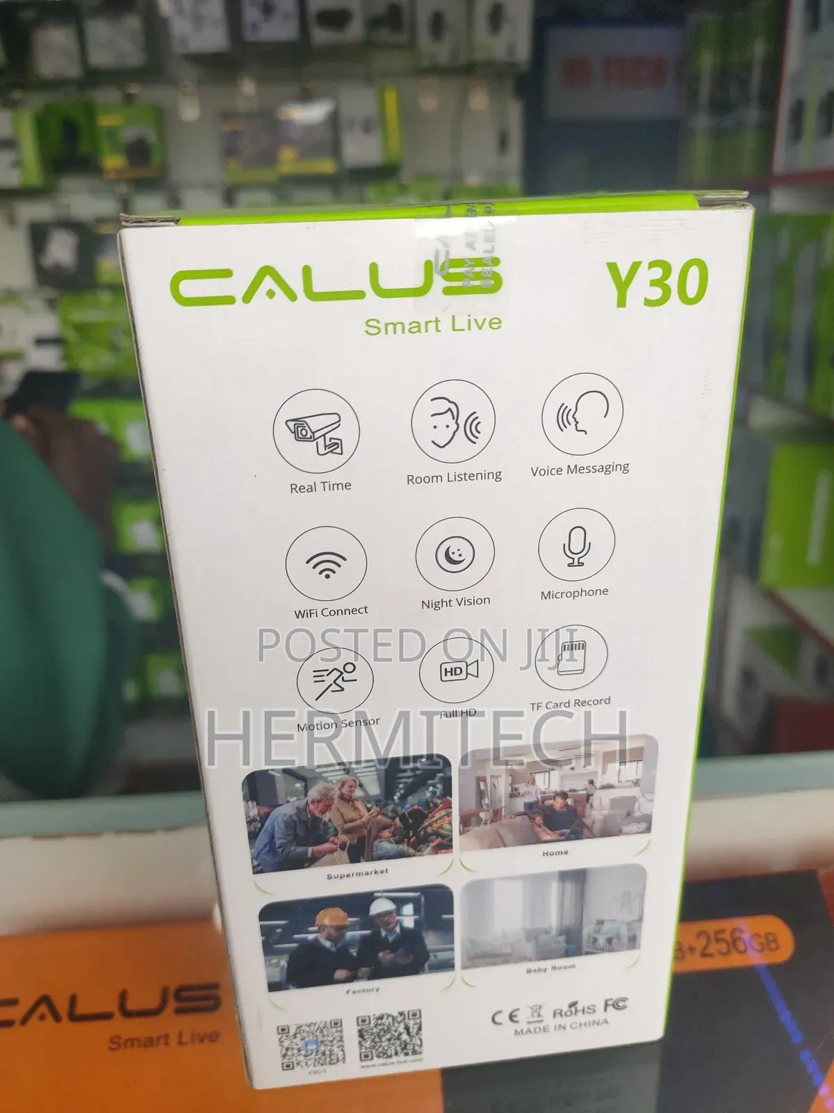 Calus Home Security Camera Y30 Wireless Connection