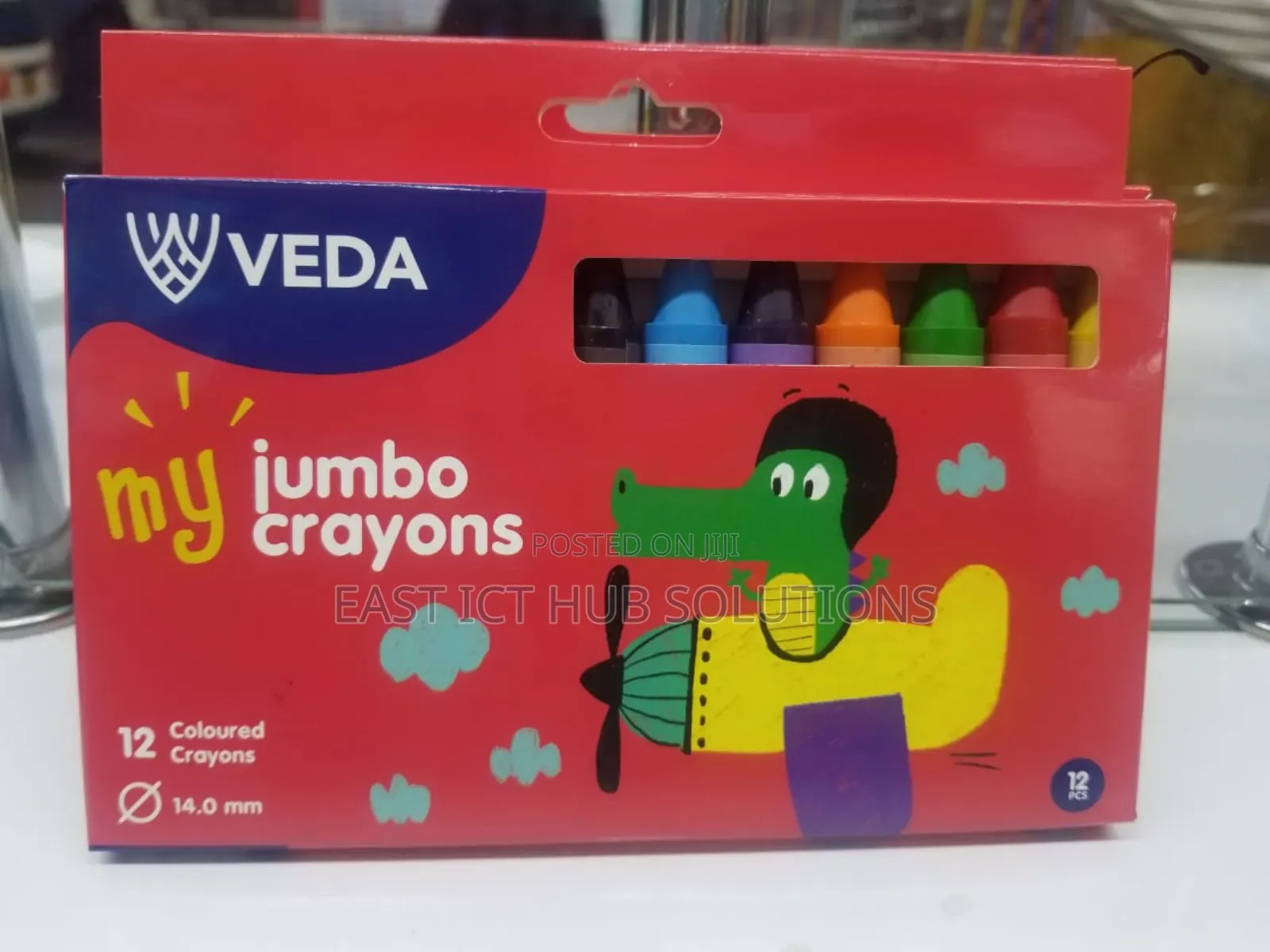 Veda Jumbo Crayons Per Dozen