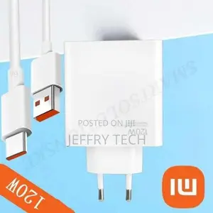 XIAOMI 120W Turbo Charger With 6A USB-C Cable