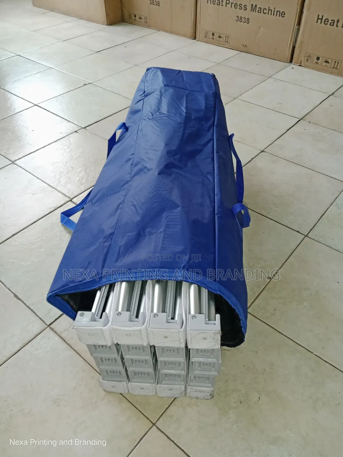 Velcro Backrop Media Banner