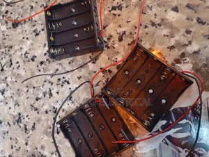 Four 4 AA Battery Holder