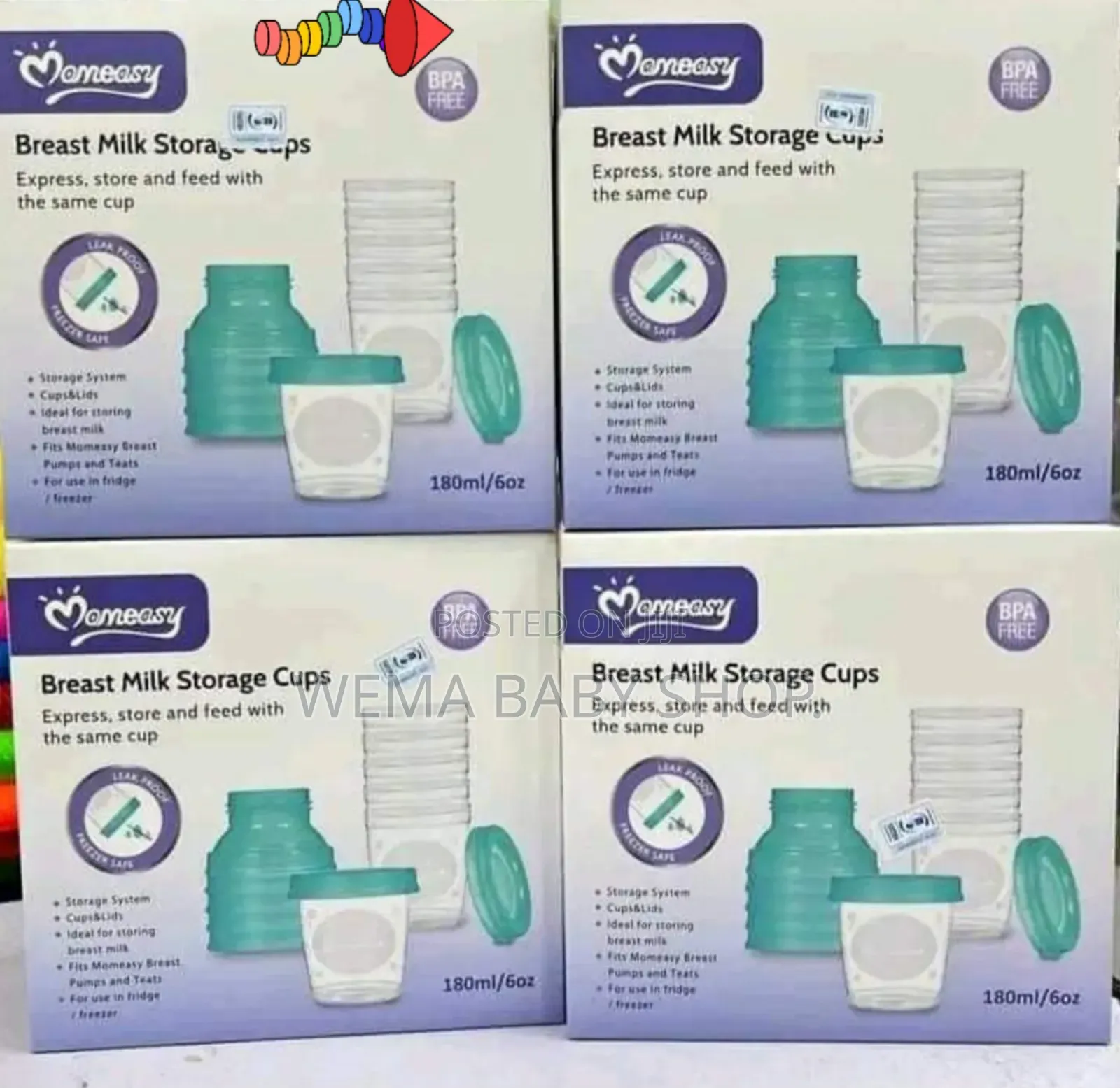 Momeasy Breast Milk Storage Cups