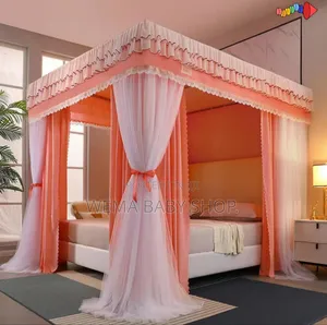 Quality Heavy Duty 4 Stand Decorative Mosquito Nets