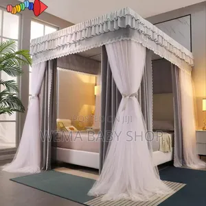 Quality Heavy Duty 4 Stand Decorative Mosquito Nets