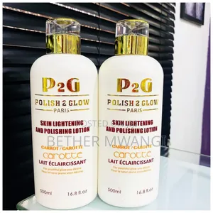 Polish 2 Glow(P2G) Carotte Skin Lightening Lotion in Kenya