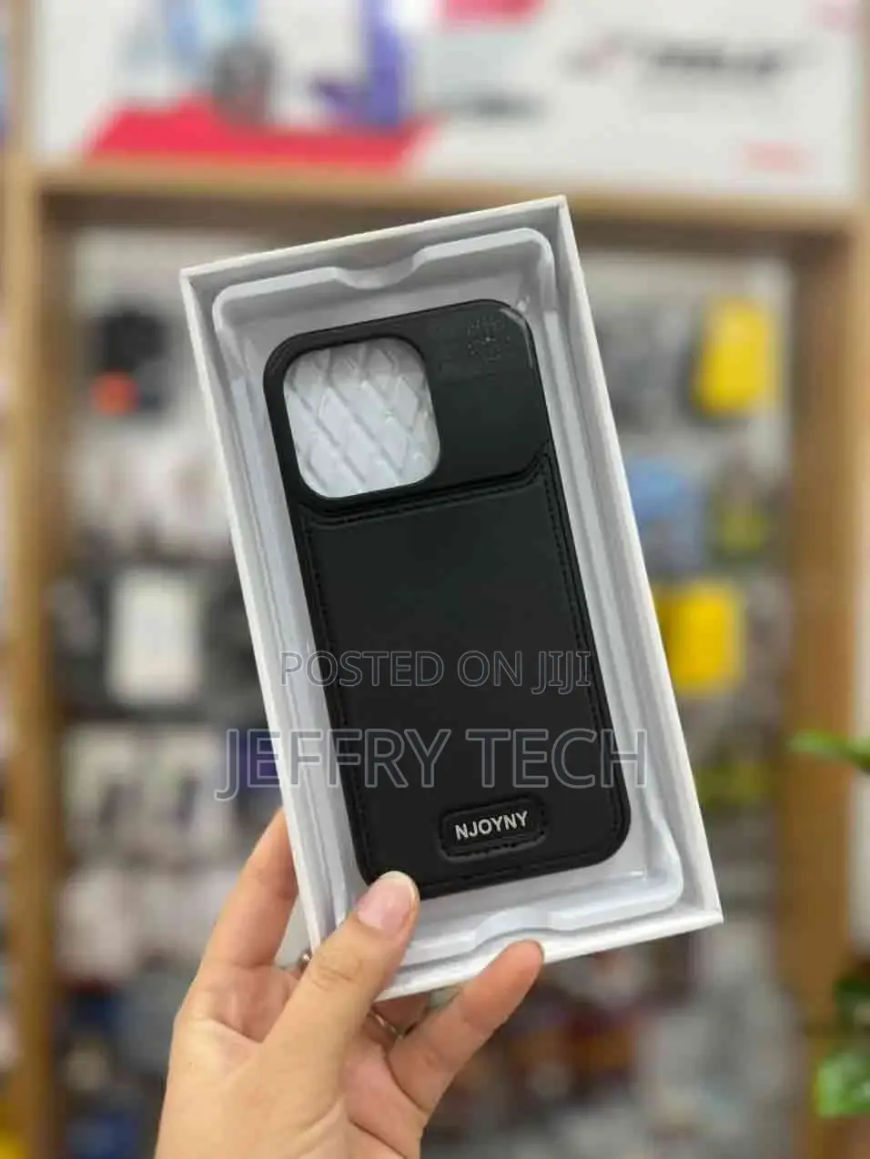 Wireless Charging Support Leather Case for iPhone 15 Pro Max