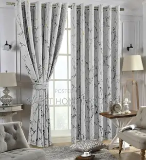 *Luxury Marble Velvet Ring Curtains* 
2 Pc Curtains;