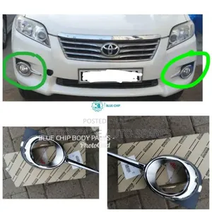 Toyota Vanguard Fog Lights Covers Bumper