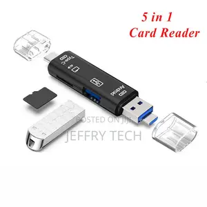 5 in 1 OTG Card Reader Type C Micro USB Flash Drive High-S