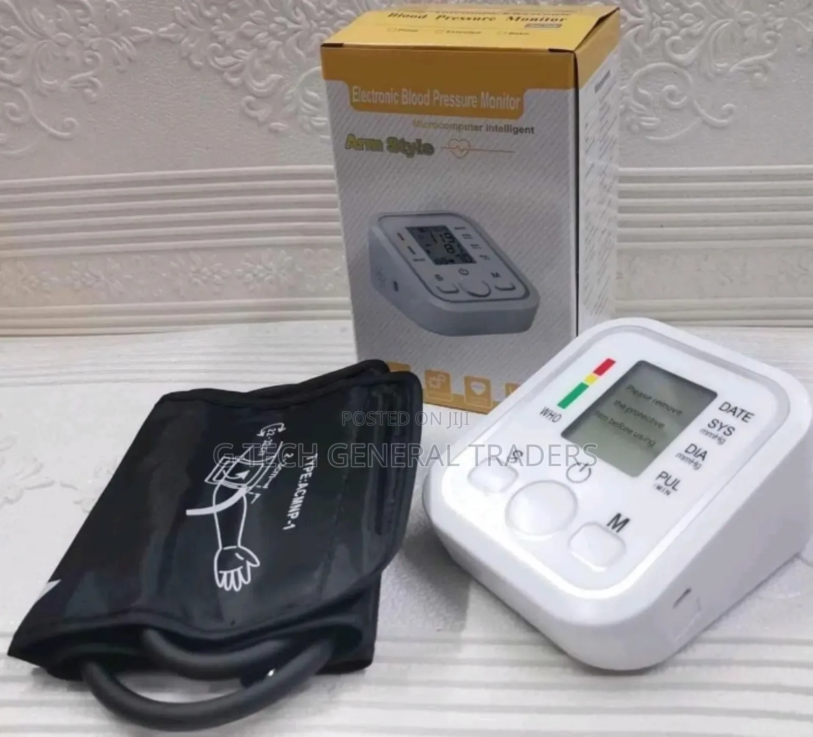 Bp Machine! Electronic Upper Arm Blood Pressurepulse Machine