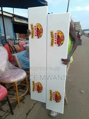 Wall Mounting Marble Tops for Fast Food Shops.