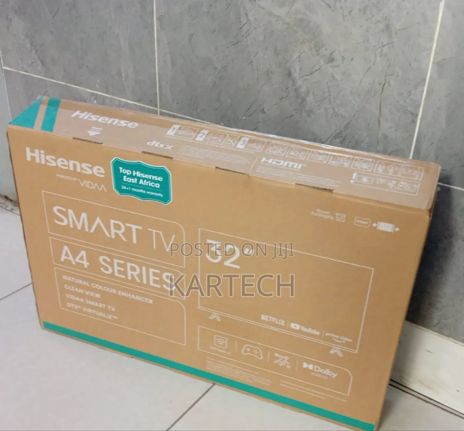 Hisense 32" Hd Smart Tv With Youtube Netflix
