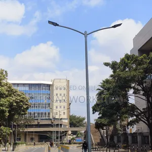 Street Light Poles - CCTV Flood Light Outdoor Steel Poles