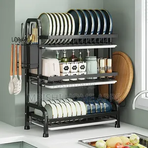 3 Layer Heavy Duty Dish Rack