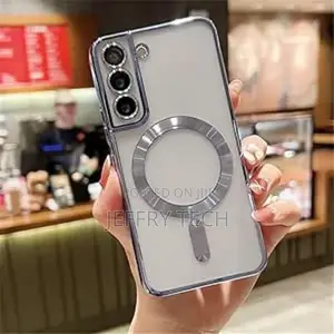 Samsung S23 Ultra S22 Plus Transparent Electroplated Magneti