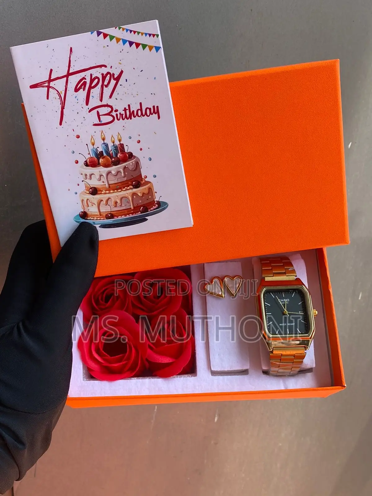 Ladies Casio Gift Set