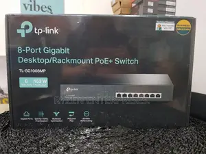 Tp-link Tl-sg1008mp 8-port Gigabit Desktop/Rackmount Switch