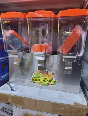 3 Tank Juice Dispenser 17L Each