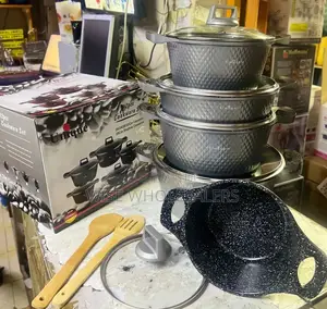 Unique Heavy Granitecoated Non-stick Cookware Set Available