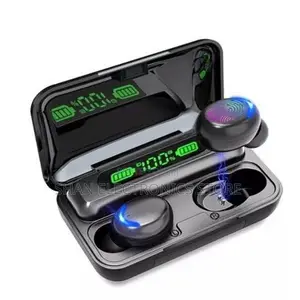 Earphone Touch Earbuds Music ><f9-5 TWS 5.1 Wireless Bt