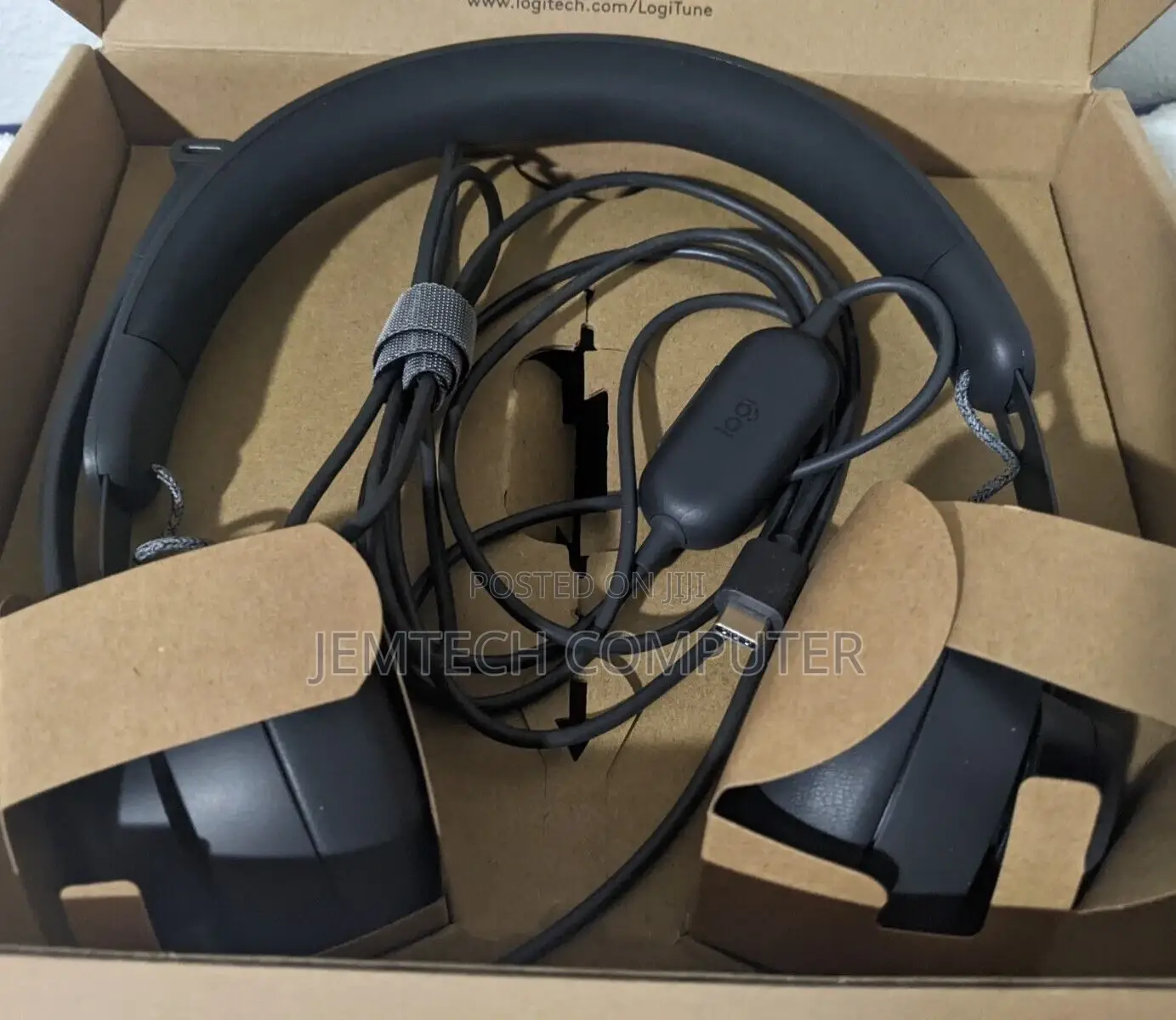 Logitech Zone Wired Headset With Noise-Cancelling Mic ^