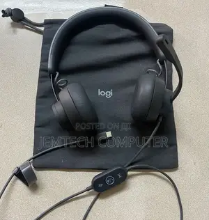~Logitech Zone Wired Headset With Noise-Cancelling Mic