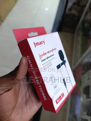 Jmary Lavalier MC-R1 Microphone New Sealed In A Shop