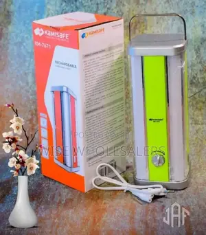 Km-7671 Rechargeable Lamp + ""Available