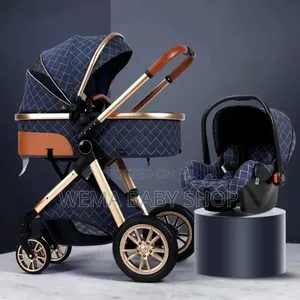 Portable Baby Stroller With Bassinet/Carry Cot