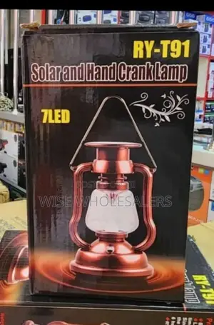 Solar and Hand Crank Lamp
