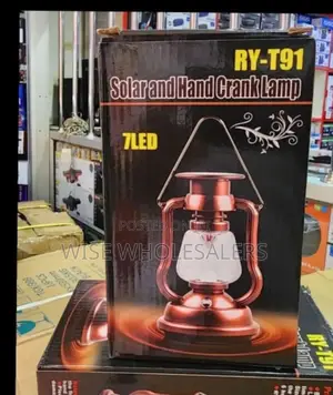 Solar and Hand Crank Lamp , ,