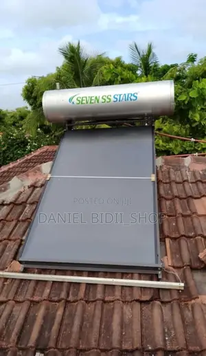 200 LTRS Seven SS Flat Panel Pressurized Solar Water Heater