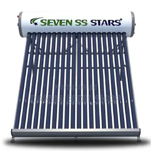 Seven SS Heatpipe Pressurized Water Heater Stainless 150ltrs