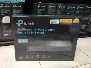 Tp-link Tl-sg2210p Jetstream 10-port Gigabit Smart Switch