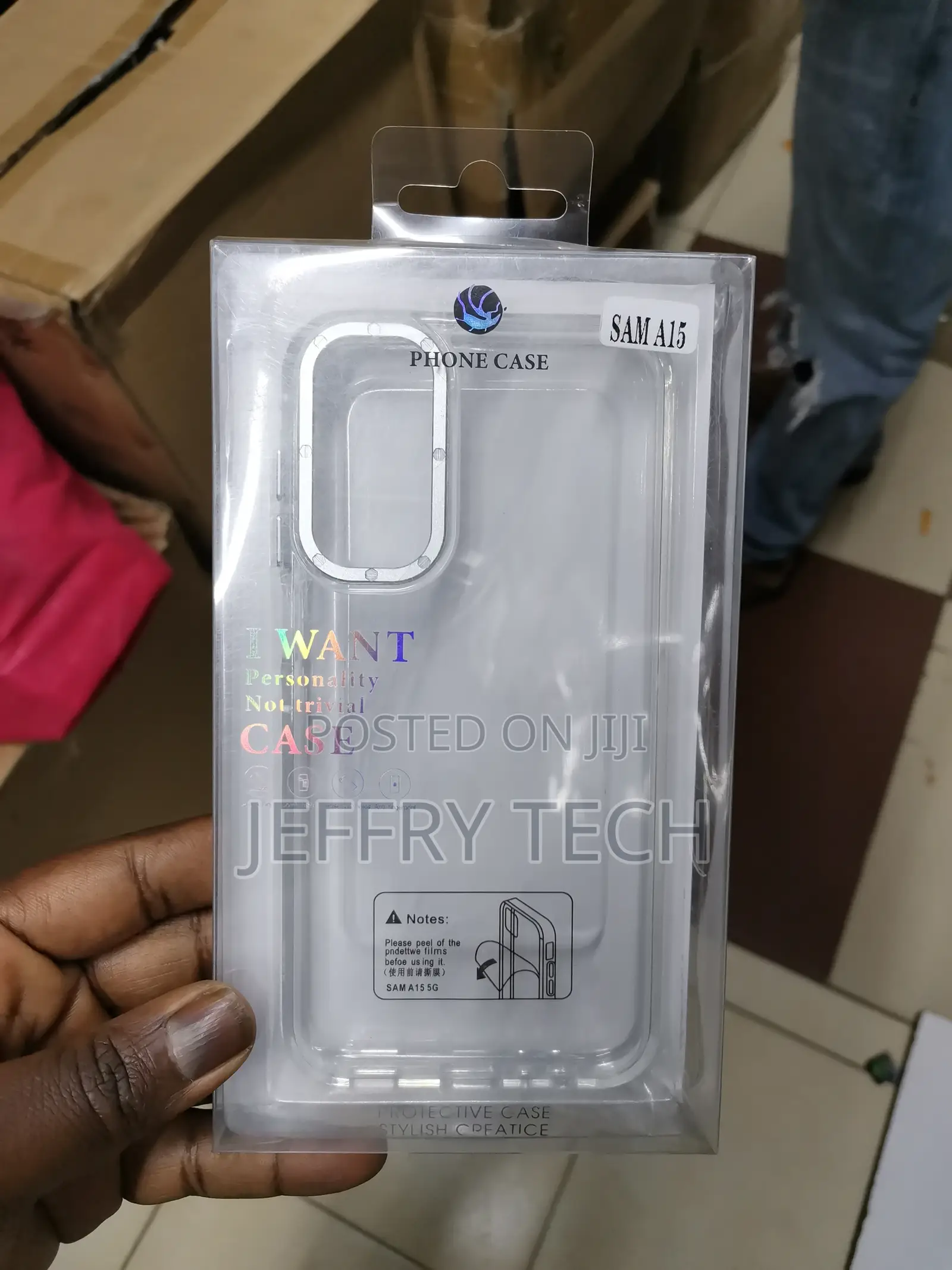 Protective Clear Creative Case for Galaxy A15