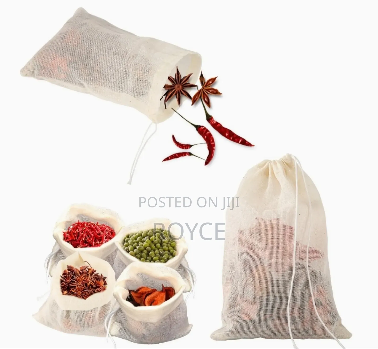 Drawstring Cheese Bag
