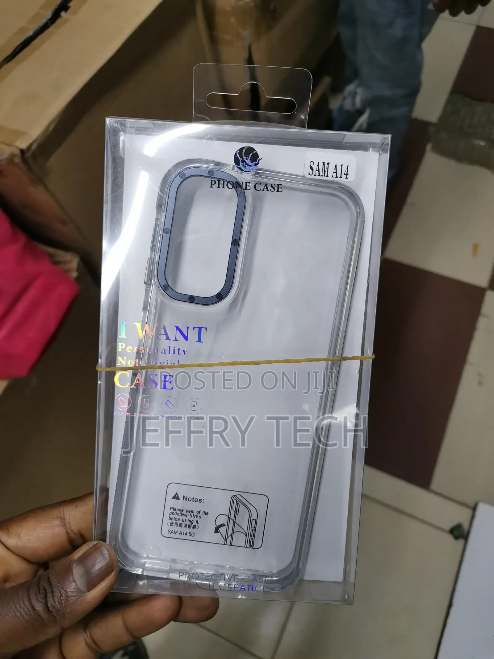 Back Case Cover Creative Clear Case for Samsung Galaxy A14