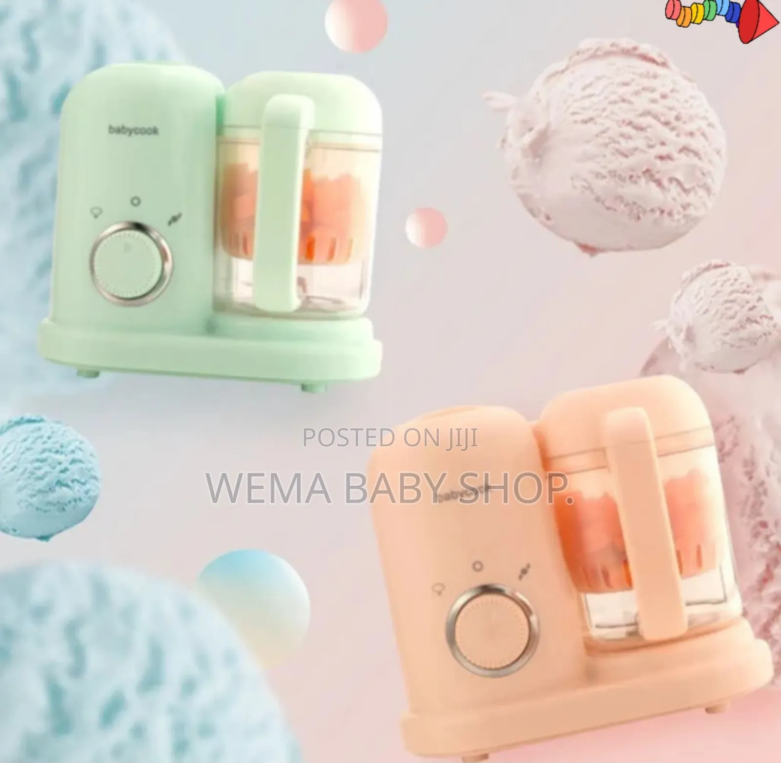 Multifunction 4 in 1 Baby Food Processor