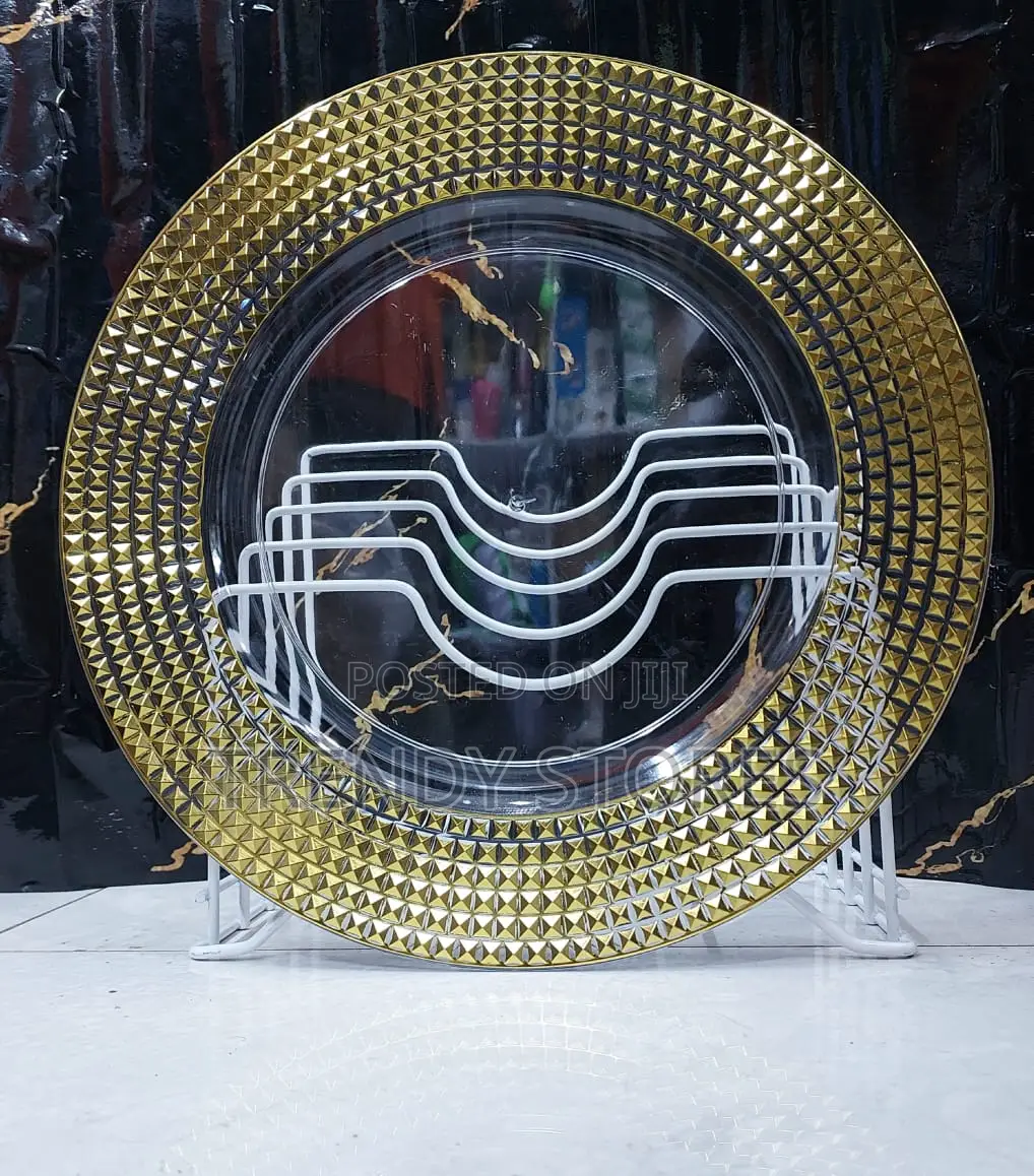 Unique Round Charger Plate