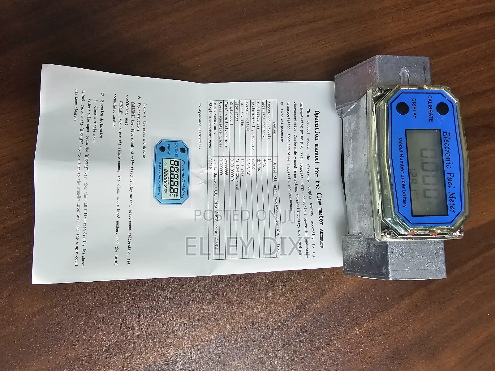 Fuel Flow Meter