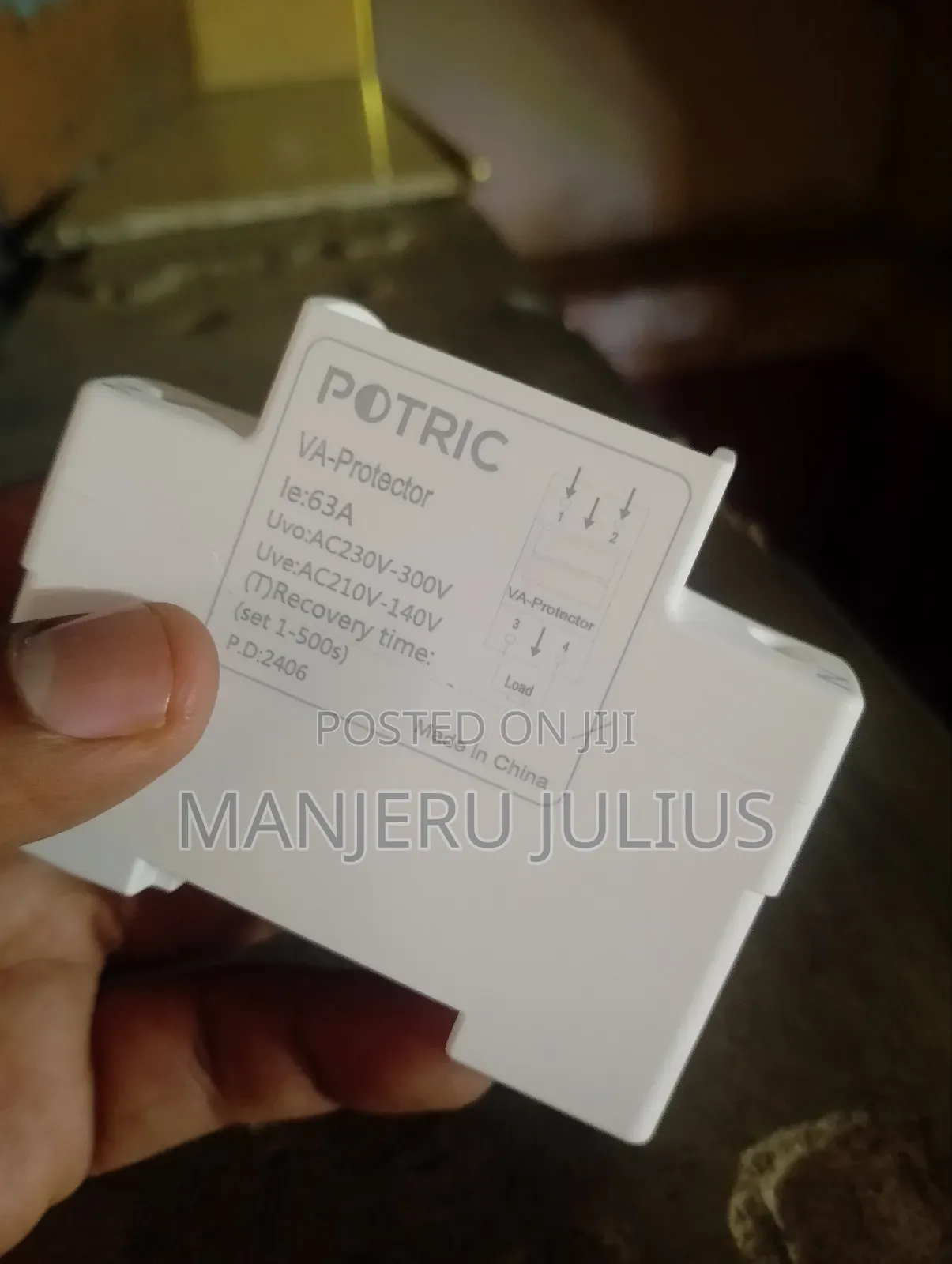 63amps Voltage Protector (Botric)