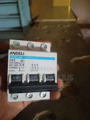 63amps Triple Pole