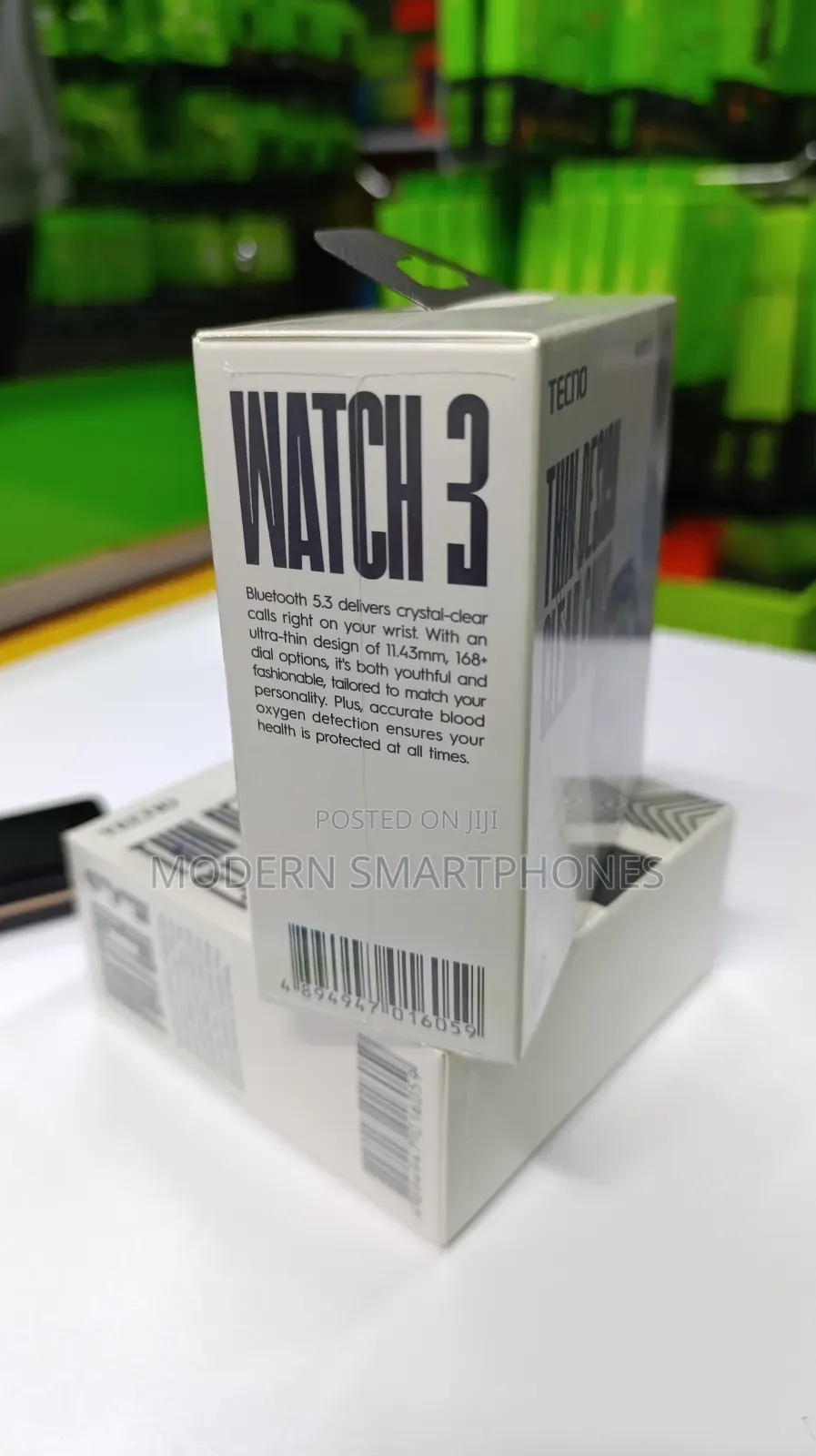 TECNO Watch 3
Clear Bluetooth Call
Smart Watch