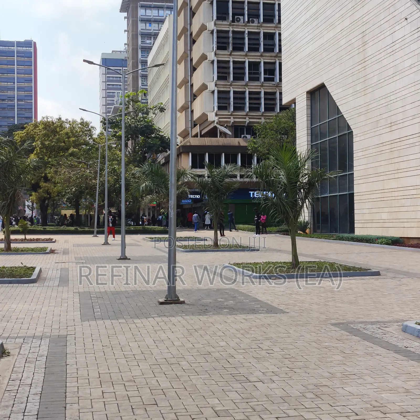 Double Arm Hot-Dip Galvanized Highway/Street Light Pole