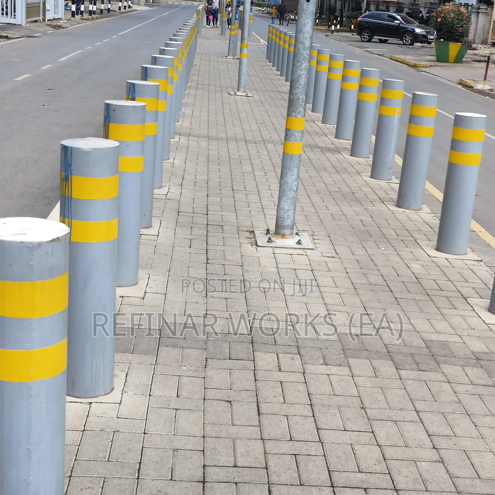 Double Arm Hot-Dip Galvanized Highway/Street Light Pole
